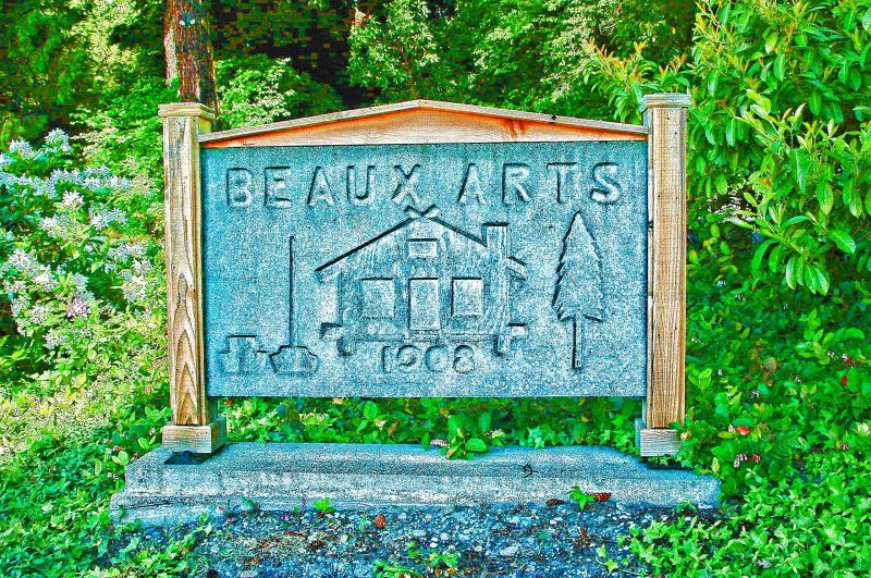 Beaux Arts sign
